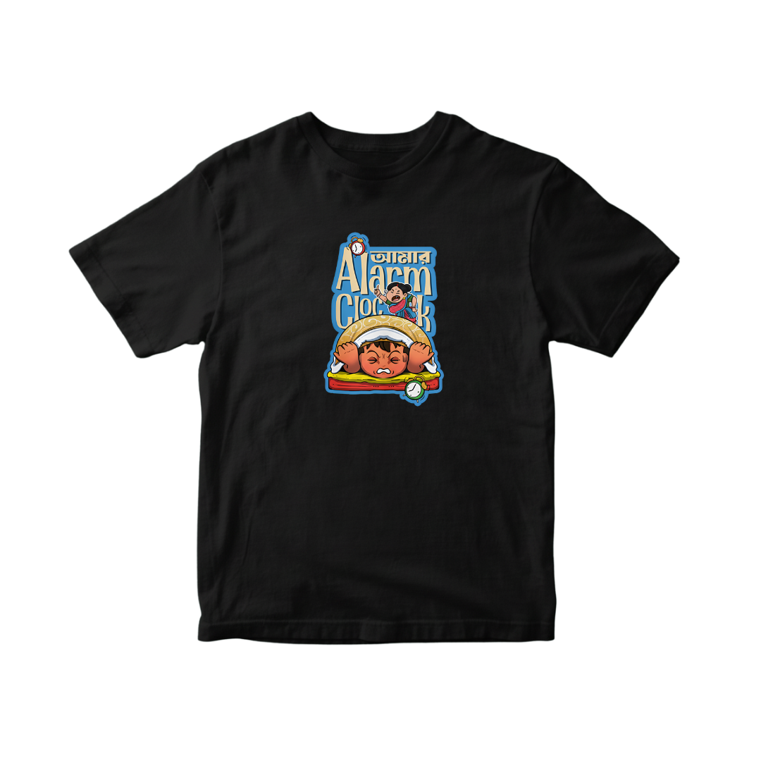Black Modern Minimalist Size Chart Instagram Post (3) আমার এলাম ক্লক (Regular T-Shirt) - Image 1